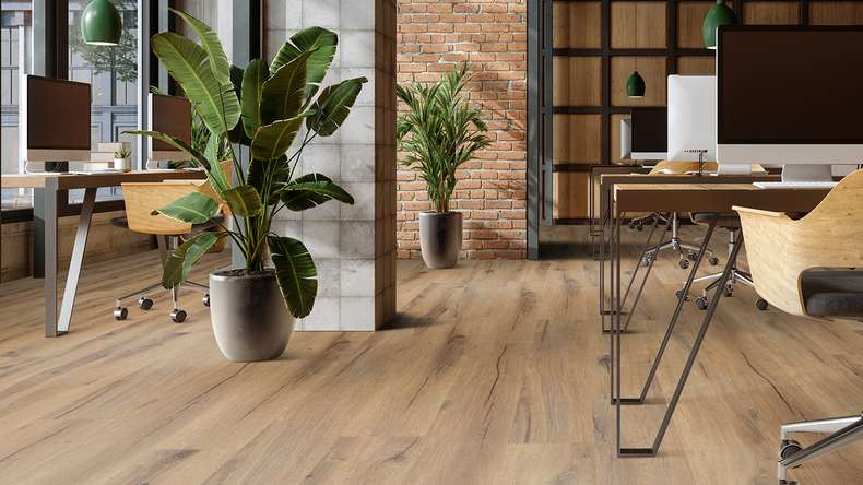 Gerflor vinyle à coller - Creation 30 Cedar Brown