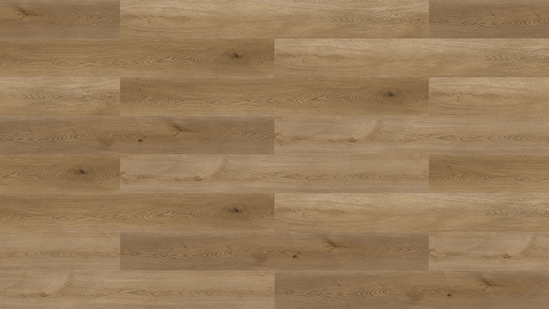 planeo Vinyle à clic rigide - ObjektPRO Chêne Royale Planche XL de 1,83 m de long | Isolation phonique intégrée (SP183-43)