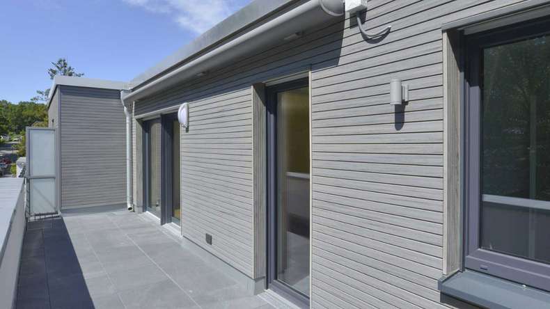planeo Fassado - bardage composite façade gris graphite