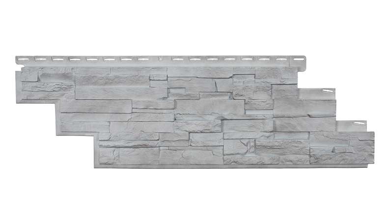 planeo panneau de façade aspect pierre - NoviStone Travertine 1054 x 334 mm