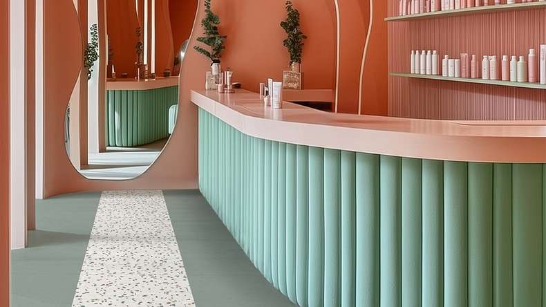 Gerflor vinyle à coller - Création 55 Urban Street Cobalt