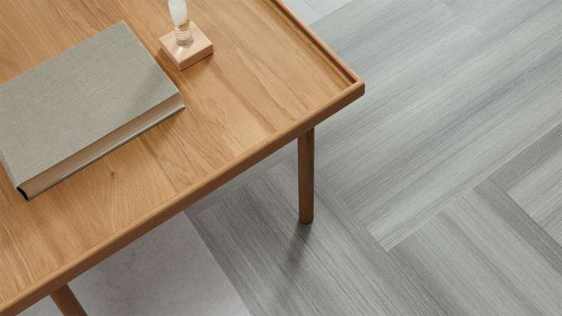Forbo Allura Wood 55 Vinyle adhésif - Grigio Twine 750 x 250 mm (63658DR5)