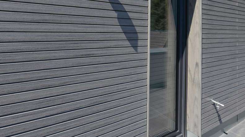 planeo Fassado - bardage composite façade gris graphite