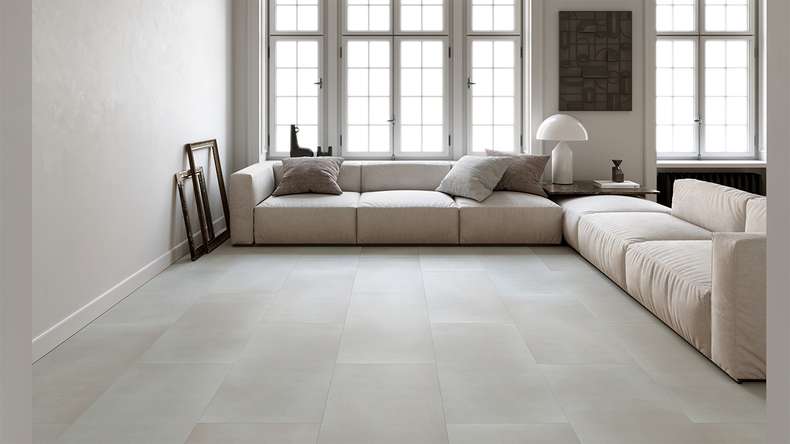 planeo Rigid Vinyl à clic - Toparia IXPE XL carreau ultra mat | Isolation phonique intégrée (MF-0011-IXPE)