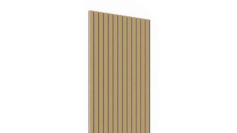 planeo Panneaux acoustiques - chêne naturel 2480 x 600x 21.5 mm | ignifugé