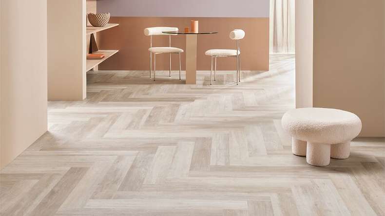 Forbo Allura Wood 55 Vinyle à coller - Chêne d'automne blanc (60350DR5)