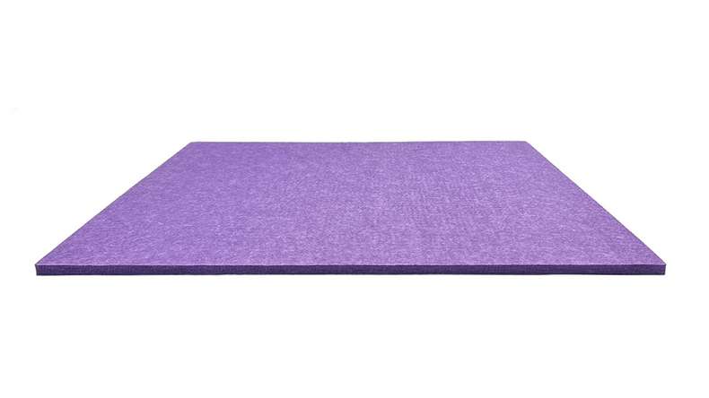 planeo Panneau acoustique en feutre - MixWall EcoColor Line Violet Grapes 52 x 52 cm (PLMW-10021A)