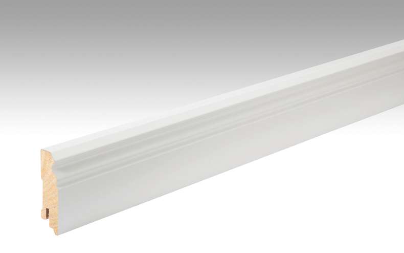 Plinthes MEISTER Blanc DF (RAL 9016) 2266 - 2380 x 60 x 18 mm