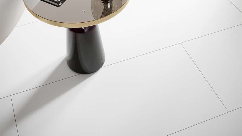planeo Vinyle à clic rigide - Stone Blanc Mat | Isolation phonique intégrée (100P2935MT)