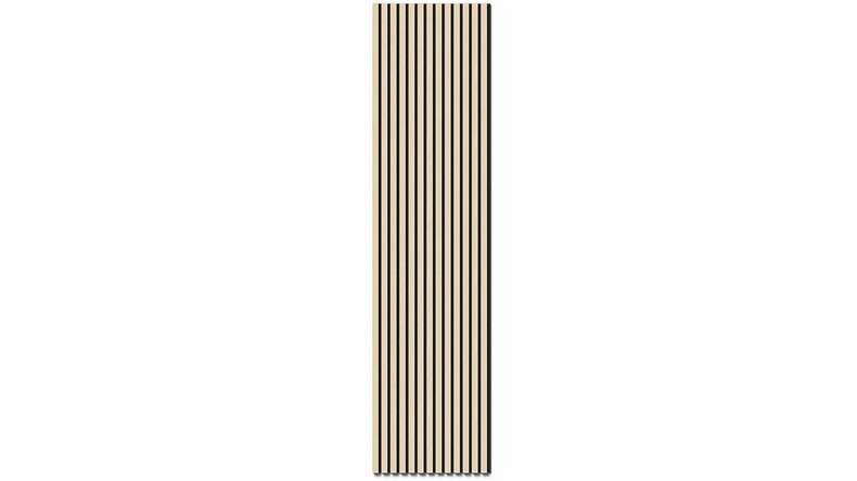 planeo Panneaux acoustiques - Chêne blanc 2480 x 600 x 21.5 mm | ignifugé