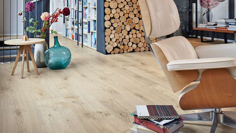 MEISTER Stratifié - MeisterDesign LL 250 Chêne Atacama 6380 | gaufrage synchrone (600009-2052248-06380)