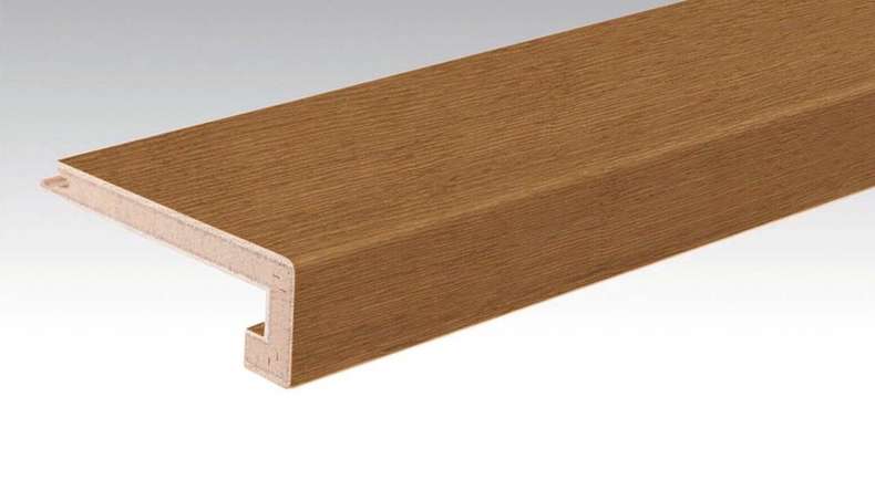 planeo Profilé pour nez de marche en parquet U-Profilé - Authentica Oak étuvé