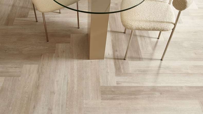 Forbo Allura Wood 55 Vinyle à coller - Chêne d'automne blanc (60350DR5)