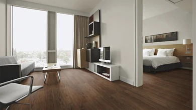 Forbo Allura Wood 70 Vinyle adhésif - Terra Ash 750 x 150 mm (63663DR7)