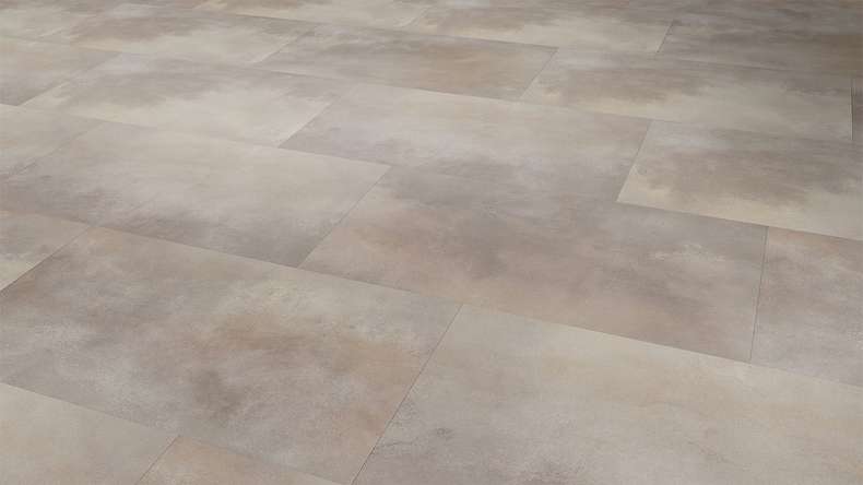 Gerflor Sol PVC clipsable - Virtuo 30 Rigid Acoustic Acuarela Taupe | isolation phonique intégrée (39101476)