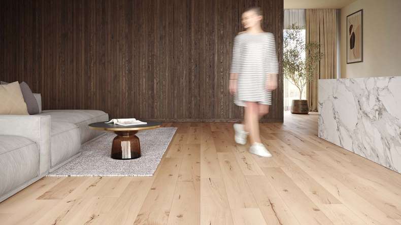 planeo Parquet - COUNTRY Chêne européen clair marquant (PU-000193)