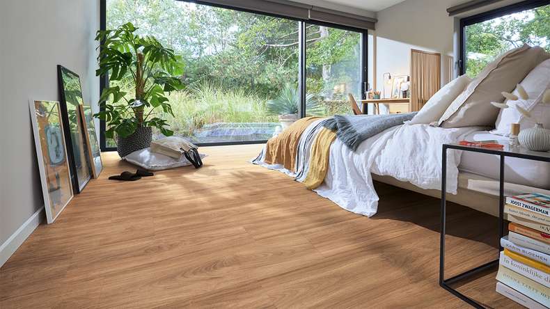 MEISTER Stratifié - MeisterDesign LD 200 Teak 07145 | Made in Germany (600004-1288244-07145)