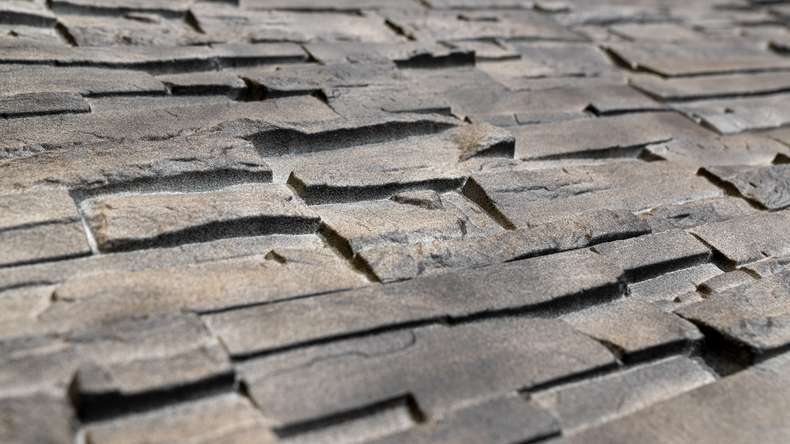planeo panneau de façade aspect pierre - NoviStone Silex Flint 1054 x 334 mm