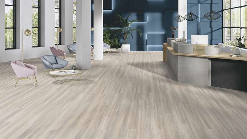 Gerflor vinyle à coller - Création 40 Chêne Bostonien Beige