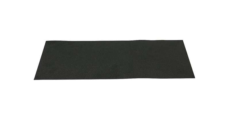Bande de protection visuelle en PE noir, rouleau de 50 m