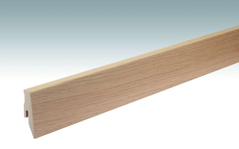 planeo Plinthe en bois noble 60x20 mm Chêne Mousse