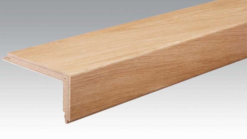 planeo Profilé pour nez de marche en parquet L-Profilé - Harmonia Oak
