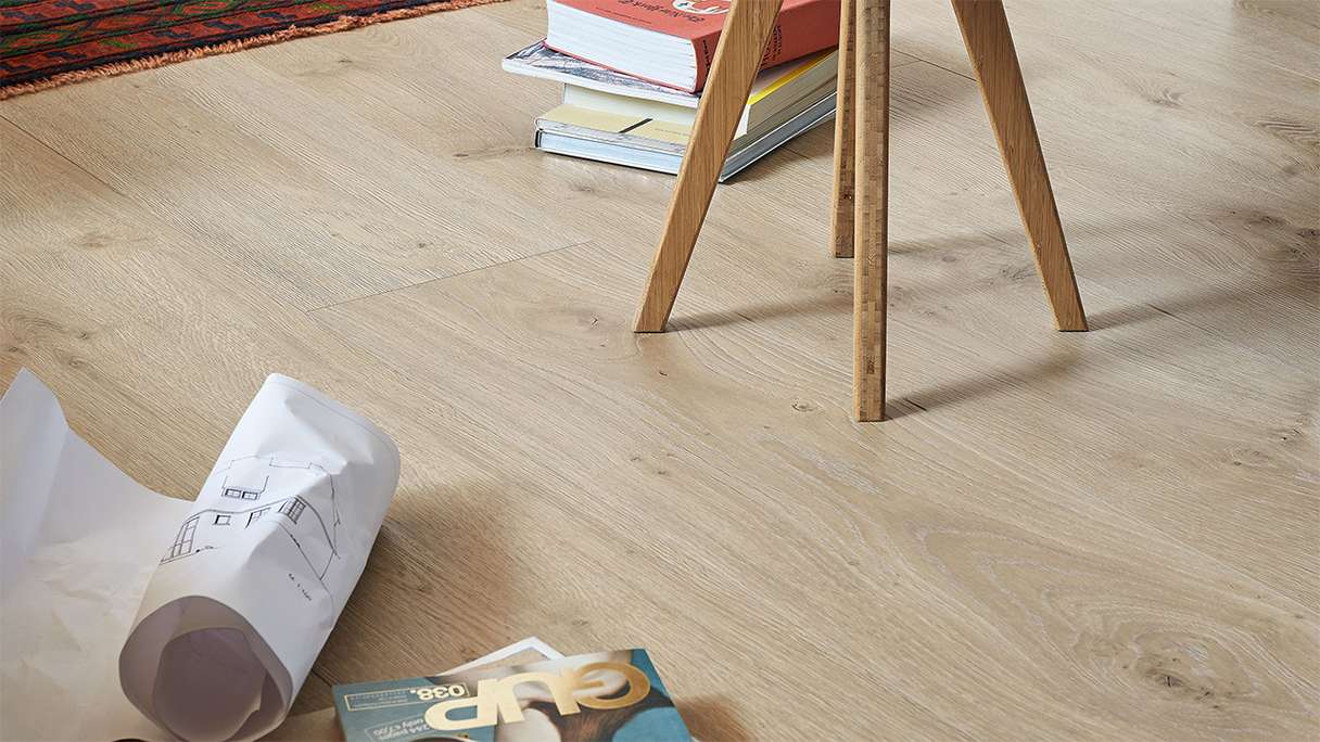 MEISTER Stratifié - MeisterDesign LL 250 Chêne Atacama 6380 | gaufrage synchrone (600009-2052248-06380)