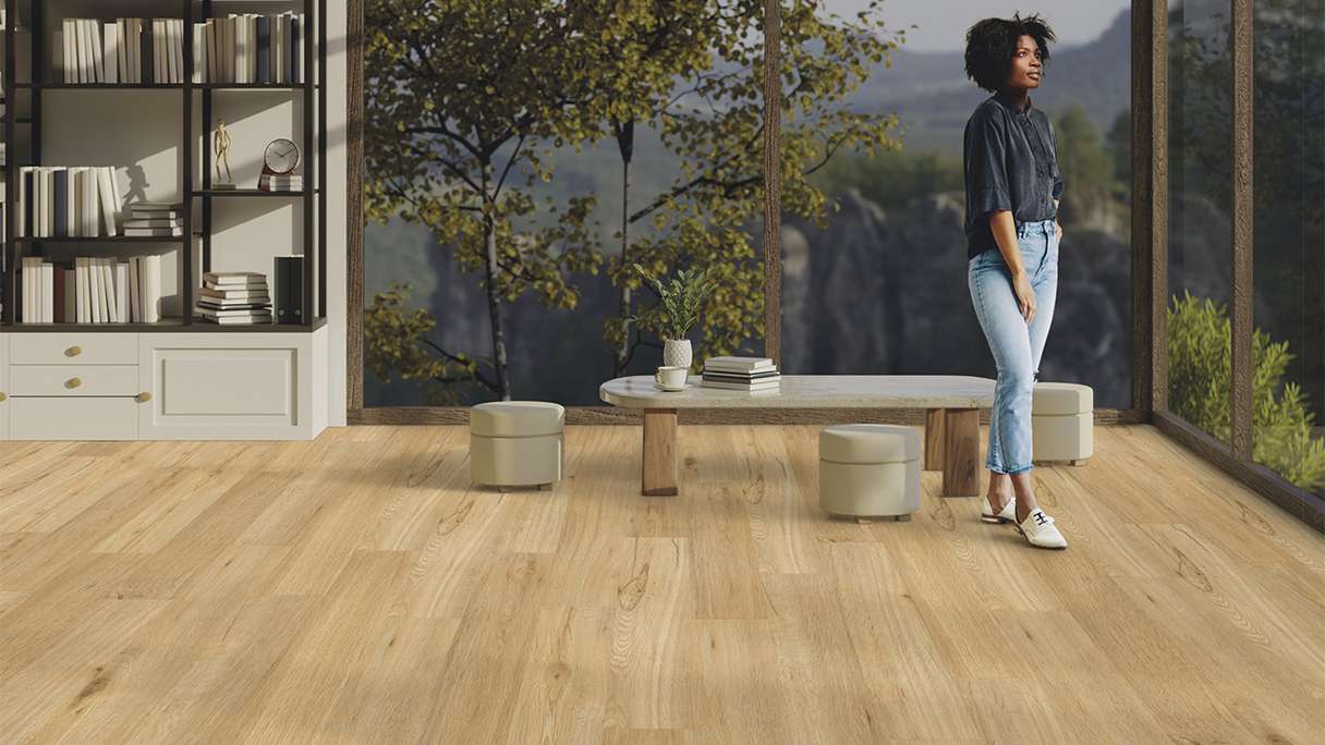 Vinyle à clic Gerflor - Senso Premium Rigide Acoustique Columbia | Isolation phonique intégrée (39470837)