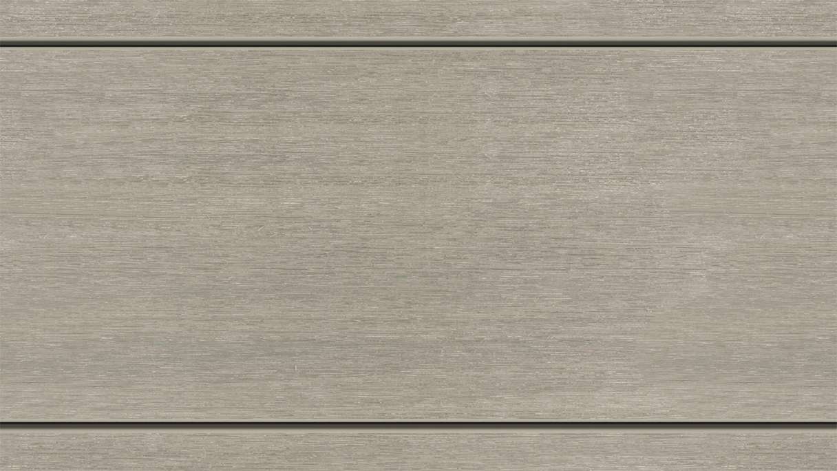 planeo MAXLine Nature - WPC CoEx lame de terrasse XL gainée chambre creuse - gris clair 3m structuré/lisse brossé