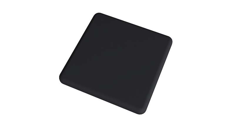 planeo Capuchon de poteau en aluminium noir