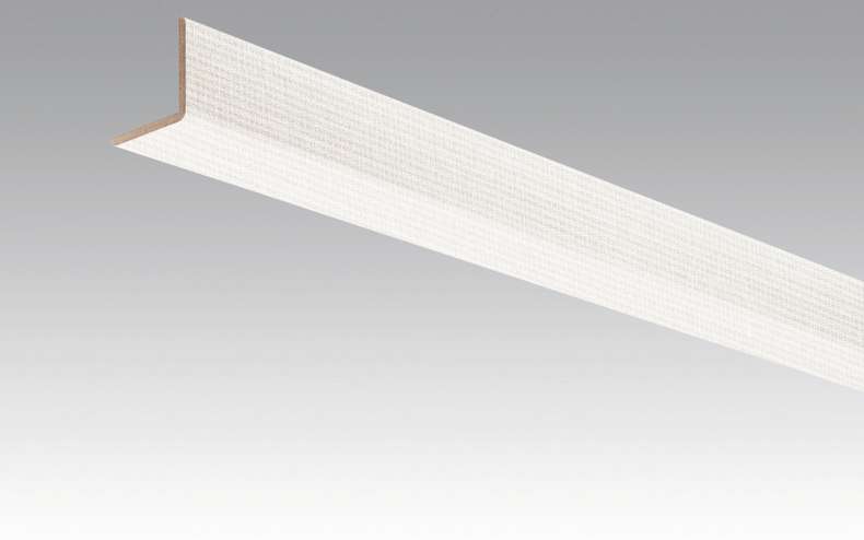 Plinthes MEISTER Plinthes d'angle en acier inoxydable DF 063 - 2380 x 33 x 3,5 mm