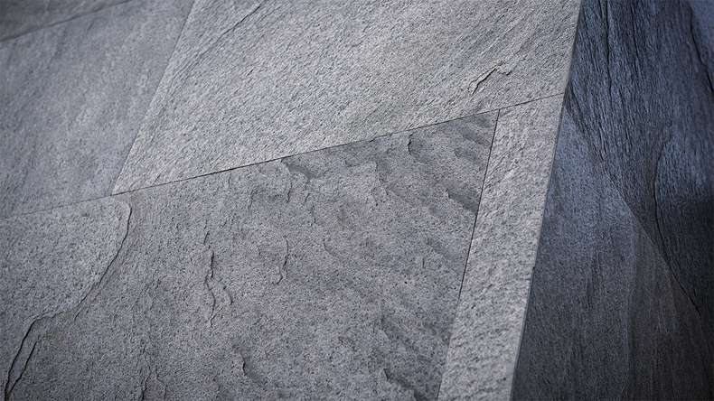 planeo EVOLITH Slate&Stone - Revêtement mural en pierre naturelle Stellar Void 1220 x 610 mm