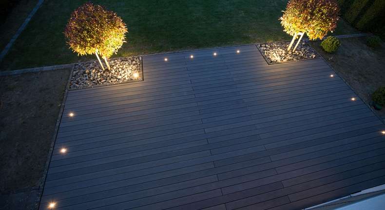 TitanWood Kit complet - 3m structure en bois massive gris clair 9,2m² compris UK alu