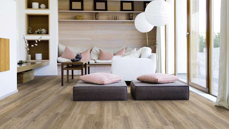 Gerflor Vinyle à clic Rigid - Création 40 Clic Acoustic Long Board | Isolation phonique intégrée (61300455)