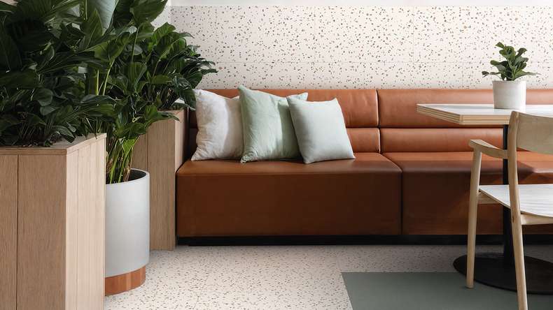 Gerflor vinyle adhésif - Creation 55 Confetti Cobalt