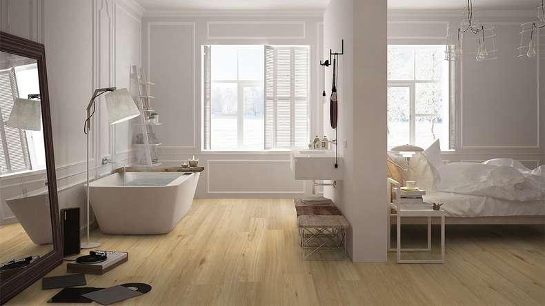 Gerflor Sol PVC clipsable - Virtuo 55 Rigid Acoustic Sakia | isolation phonique intégrée (39051118)