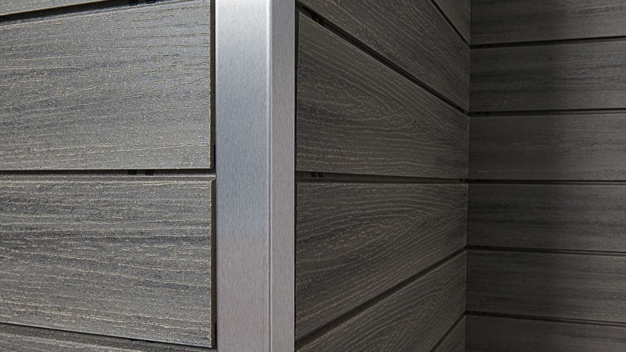 planeo Fassado - bardage composite façade gris graphite