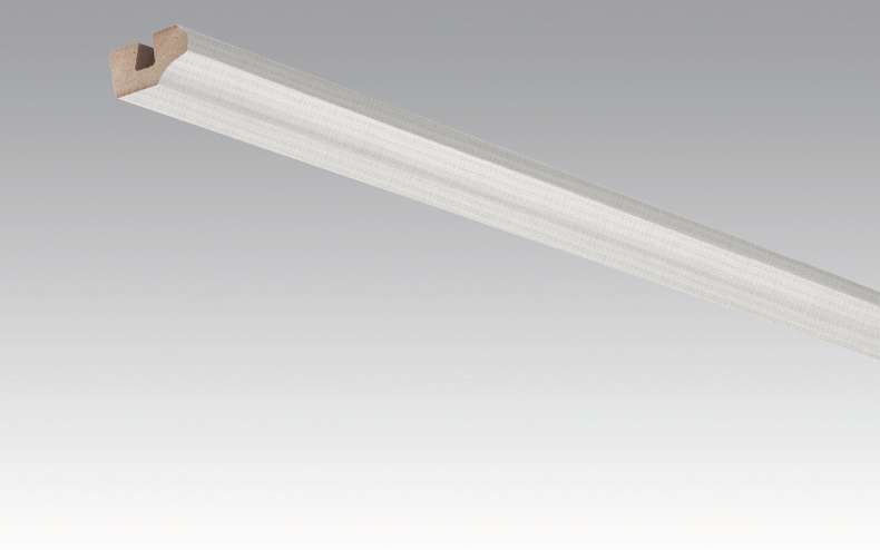 Plinthes MEISTER plinthes de plafond en acier inoxydable DF 063 - 2380 x 38 x 19 mm