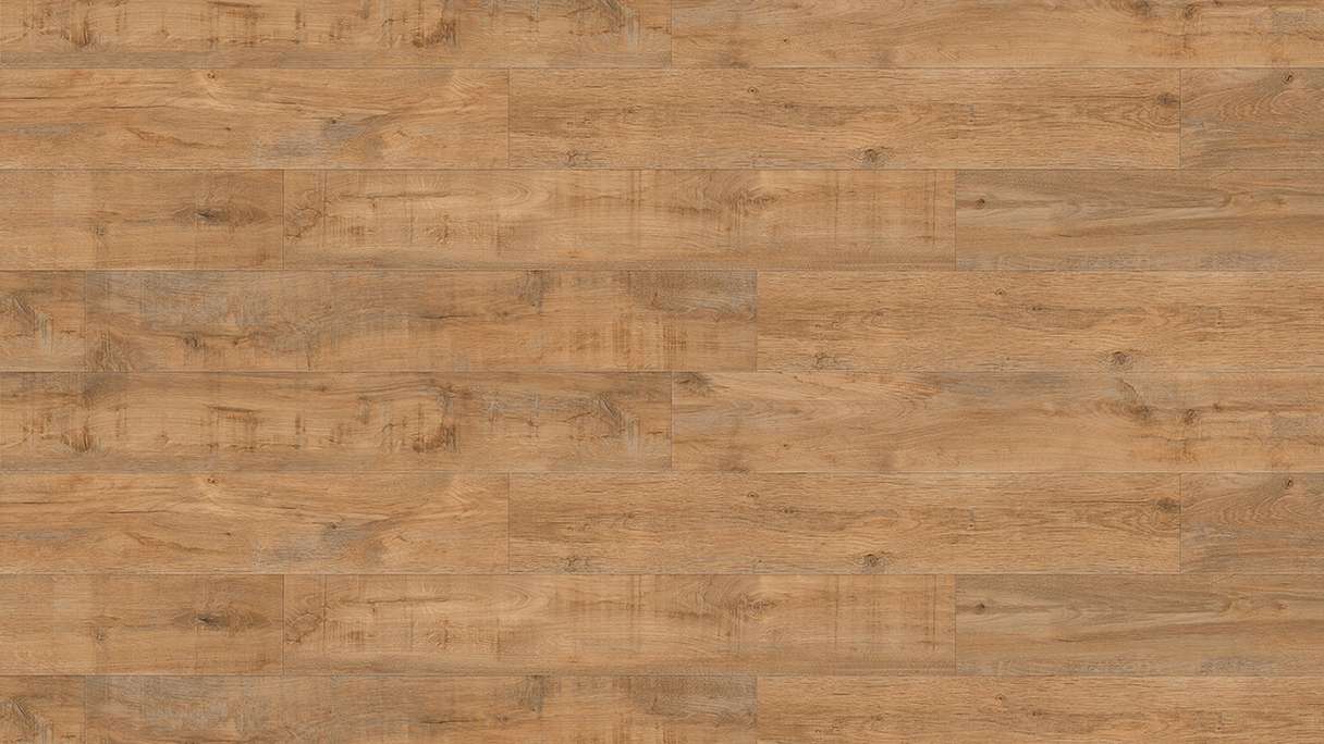 Gerflor Vinyle à clic Rigid - Création 55 Clic Acoustique Savage Oak Honey | Isolation phonique intégrée (61241709)