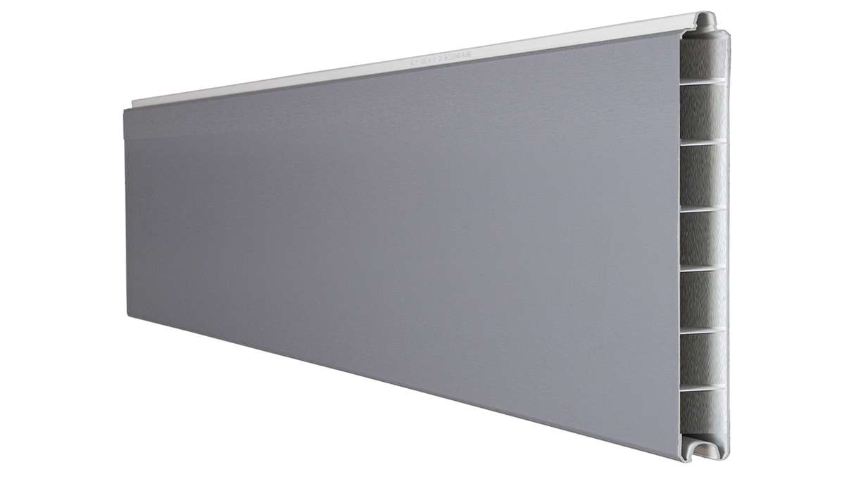 planeo Gardence Simply Small - profilé simple gris argenté