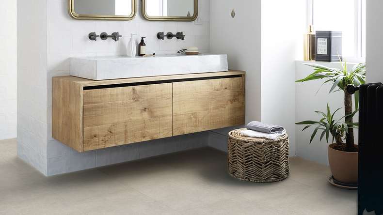 Gerflor vinyle adhésif - Creation 30 Bloom Uni Clear