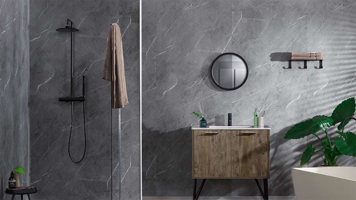 planeo StrongWall - Revêtement mural plastique XL Sardi 260 x 90 cm