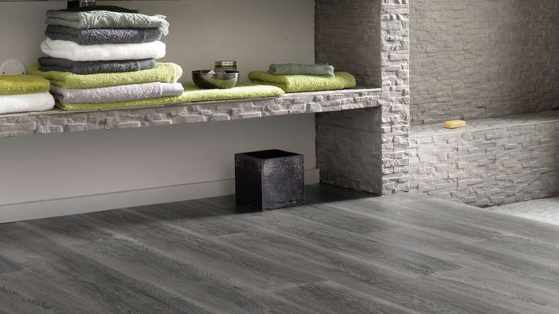 Gerflor revêtement de sol CV - PRIMETEX COGNAC GRIS 4m