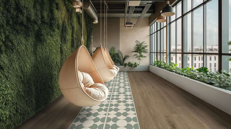Gerflor vinyle adhésif - Creation 30 Aquinoah Nature