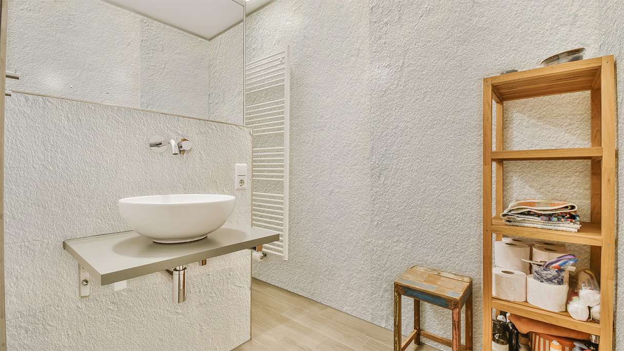 planeo EVOLITH Slate&Stone - revêtement mural en pierre naturelle Crystal White 1220 x 610 mm