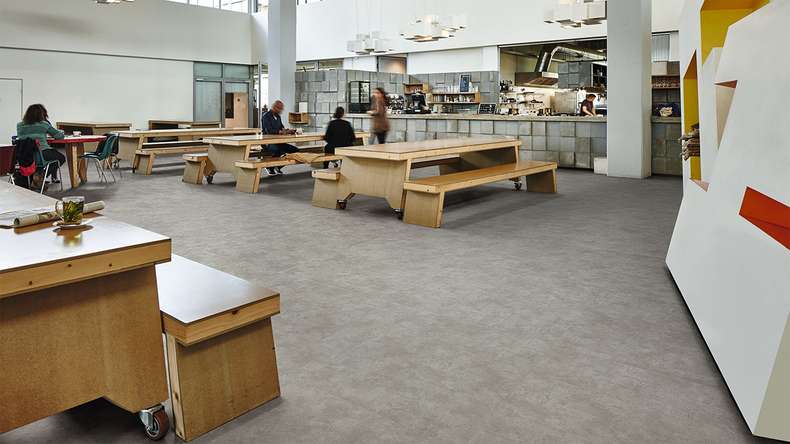 Forbo Allura Material 40 Vinyle adhésif - Grigio Concrete (625213DR4_con)