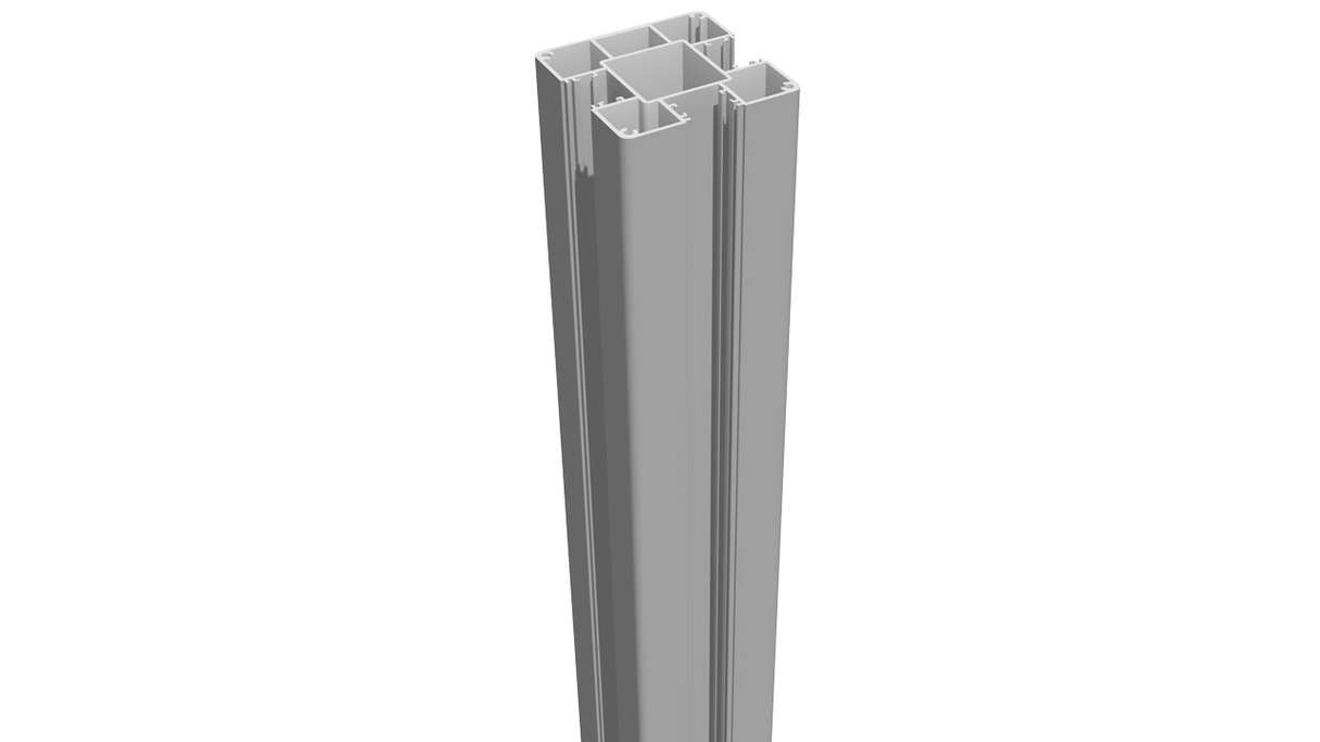 planeo Gardence Metallic - Poteaux en aluminium
