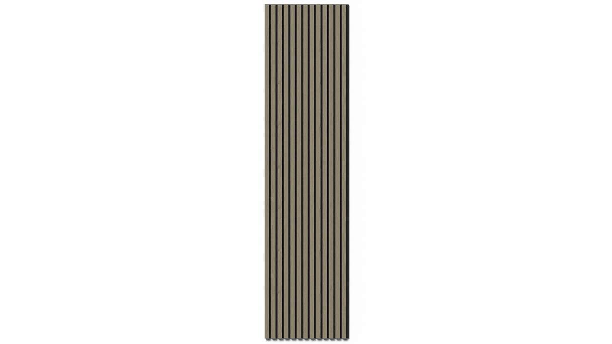 planeo Panneaux acoustiques - chêne gris 2480 x 600 x 21.5 mm | ignifugé