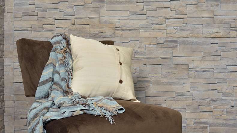 planeo revêtement mural aspect pierre - NovikStone DS Calcaire - 1054 x 334 mm