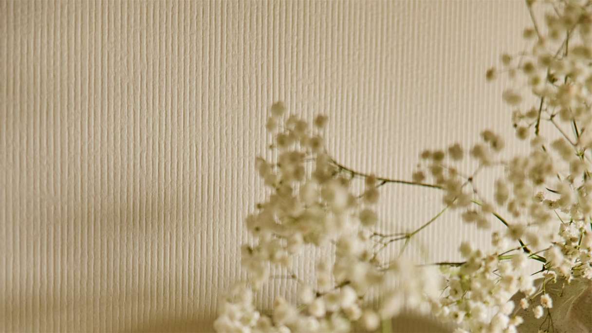 planeo Revêtement mural SPC - CeraRock Tile Stripes Concrete Cream 120 x 60 cm
